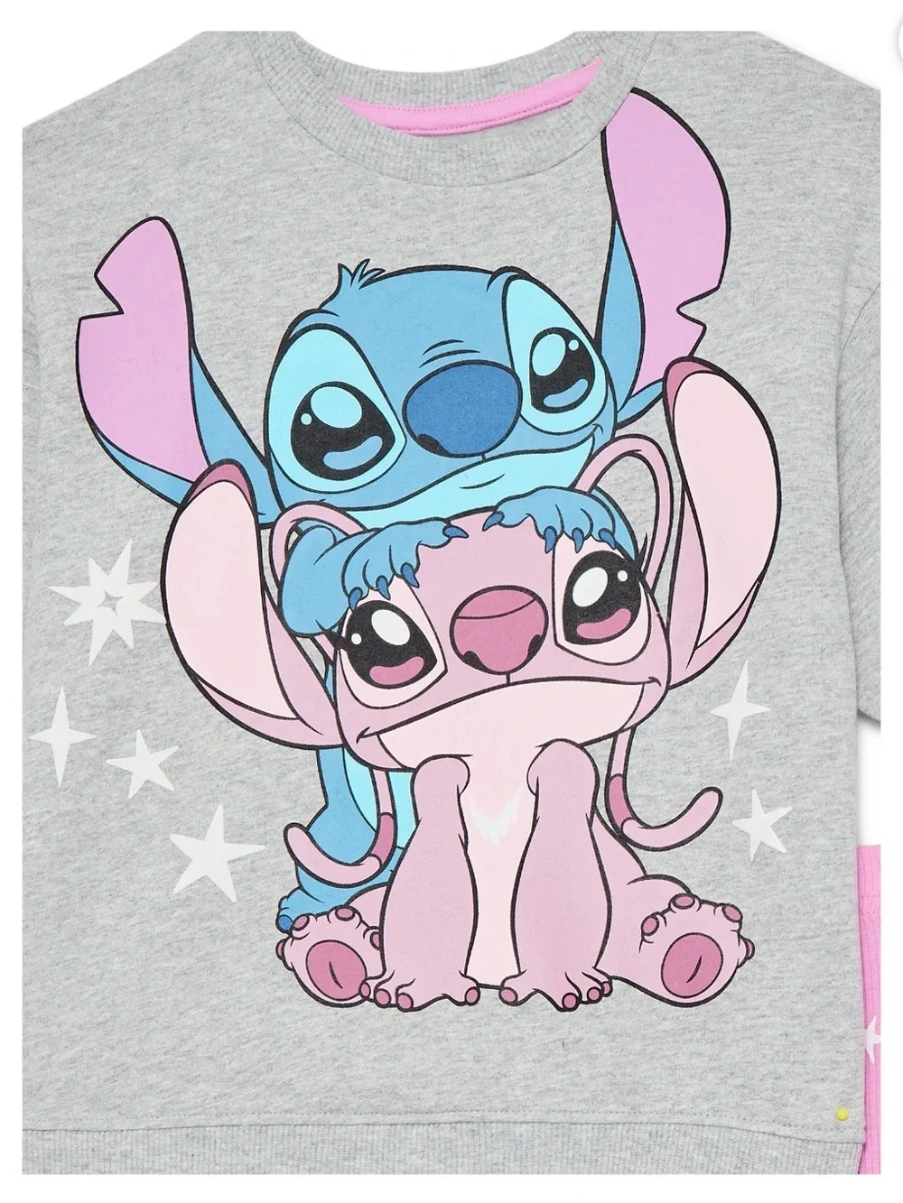 Stitch Toddler Girls Graphic Crewneck Sweatshirt and Flare Leggings Set  2 Piece